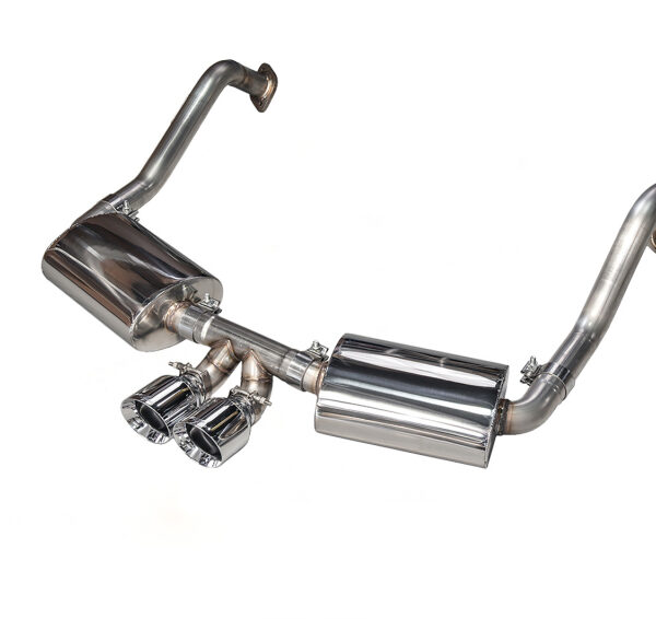 AWE Tuning Porsche 981 Performance Exhaust System - w/Chrome Silver Tips