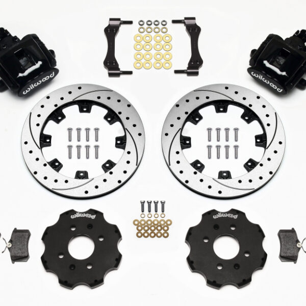 Wilwood Combination Parking Brake Rear Kit 12.19in Drilled Civic / Integra Disc 2.39 Hub Offset