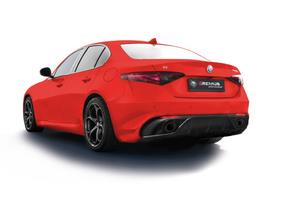 Remus 2016 Alfa Romeo Giulia Veloce 2.0L Turbo Multiair Cat Back Exhaust