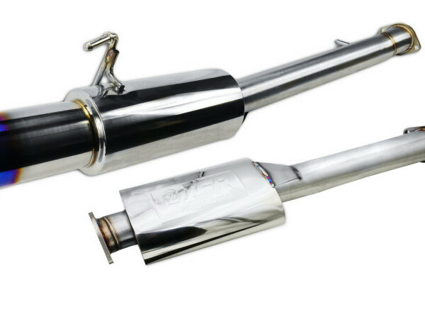 ISR Performance GT Single Exhaust With Burnt Tip- Nissan 350Z