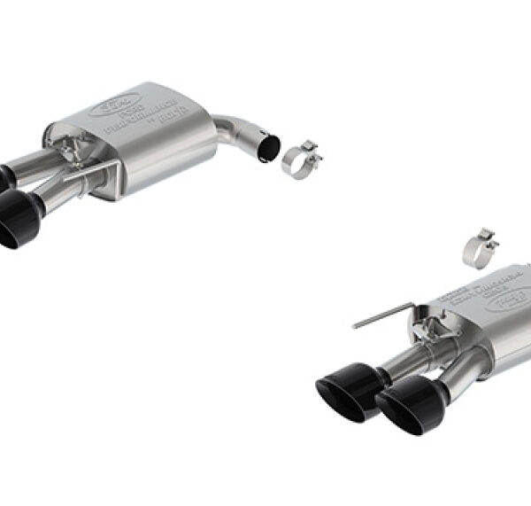 Ford Racing 2024 Mustang 5.0L Extreme Active Axle-Back w/Valance - Black Tip