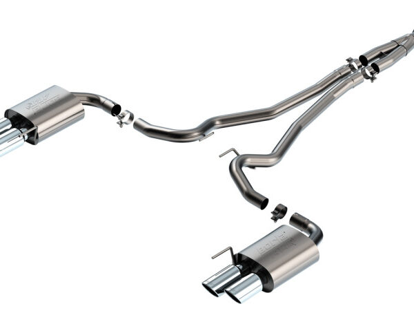 Borla 2024 Ford Mustang Ecoboost 2.3L Cat-Back Exhaust System ATAK w/ Quad Tip - Non-Active
