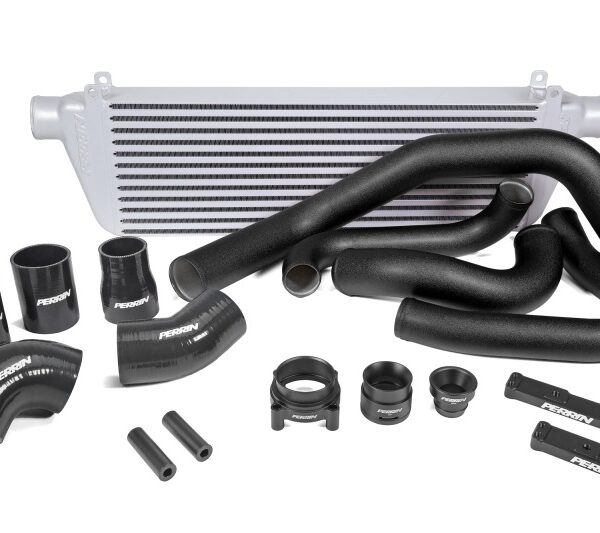 Perrin 22-23 Subaru WRX Front Mount Intercooler Kit (Black Tubes & Silver Core)