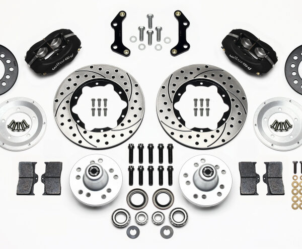 Wilwood Forged Dynalite Front Kit 11.00in Drilled 70-72 CDP B & E Body-Disc