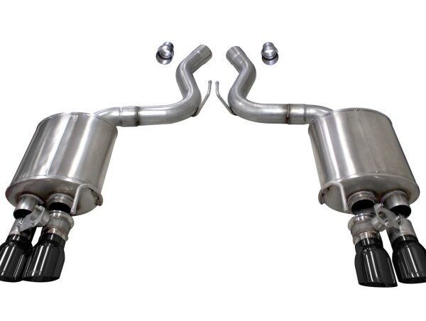 Corsa 2018-2023 Ford Mustang GT Fastback 5.0L 3in Sport Axle-Back Exhaust w/ 4in Black Tips