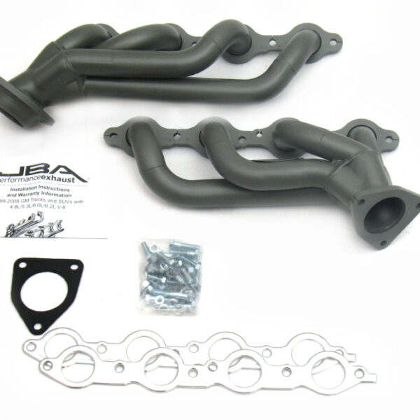 JBA 02-13 GM Truck 4.8L/5.3L LS Ti Ctd Cat4Ward Header