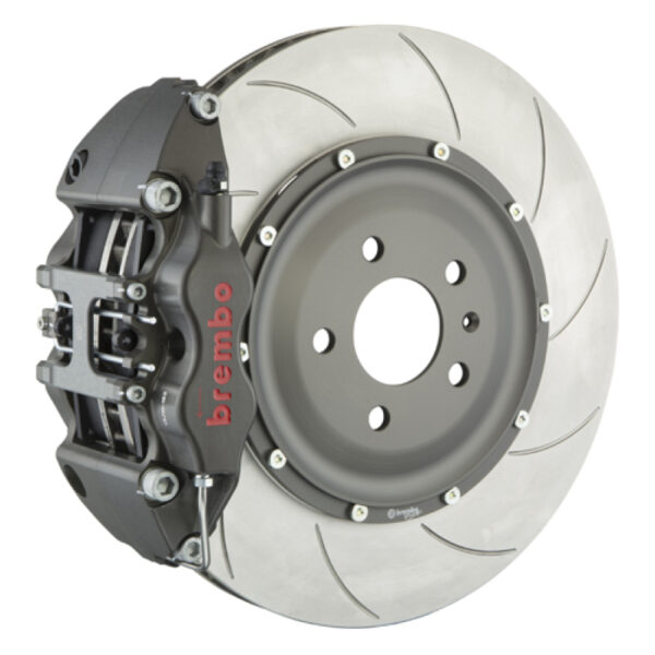Brembo 07-14 Mustang G T500 PISTA Front Race BBK 4 Pist Billet 2pc380x34x6 5a 2pc Rotor T5-Clear HA