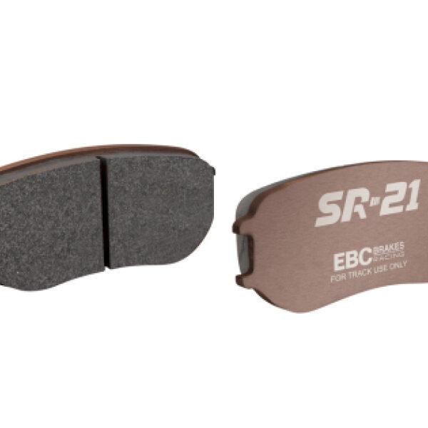EBC Racing 13-14 Ford Mustang Boss 302S (w/380mm Disc) SR-21 Sintered Race Front Brake Pads