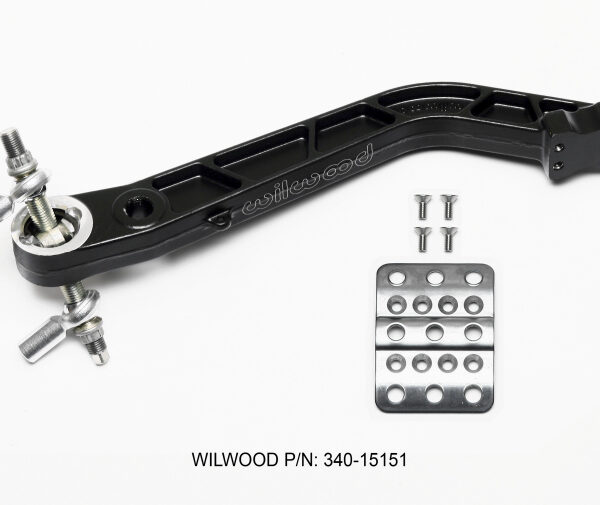 Wilwood Retrofit Kit Adj Trubar Brake Pedal - Brake -Rev Swing Mount -5.1:1