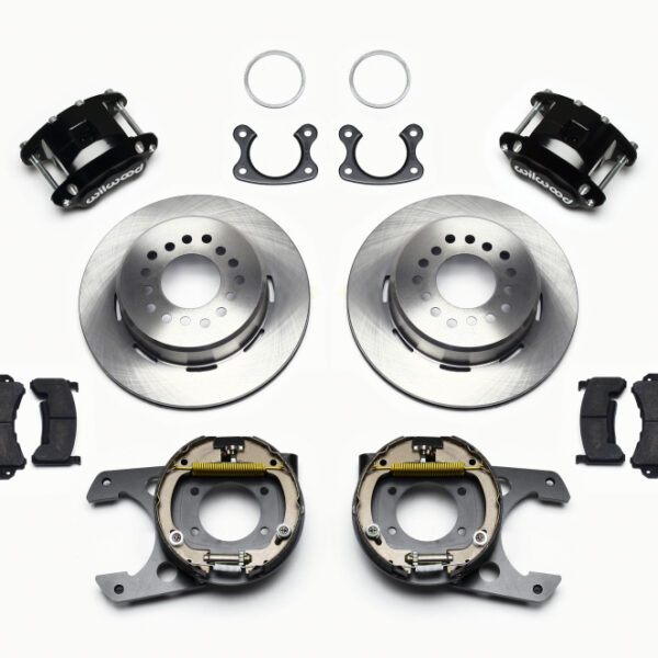 Wilwood D154 P/S Park Brake Kit Small Ford 2.50in Offset