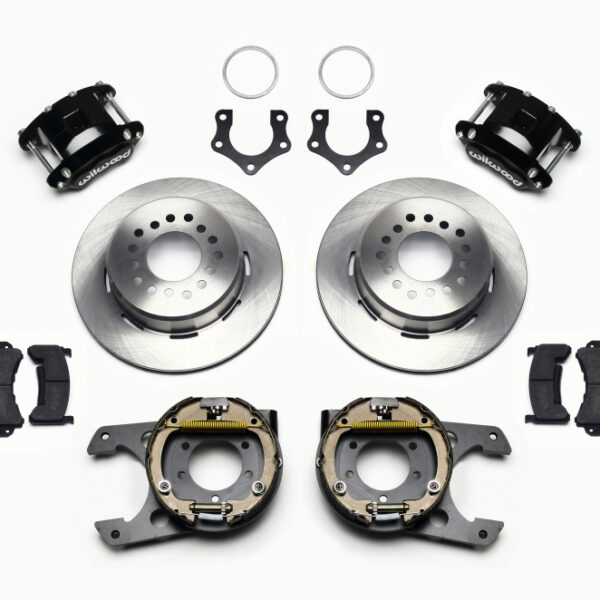 Wilwood D154 P/S Park Brake Kit Mopar/Dana 2.50in Off w/Snap Ring Brng
