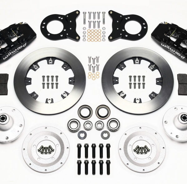Wilwood Dynapro 6 Front Hub Kit 12.19in 1965-1969 Mustang Disc & Drum Spindle