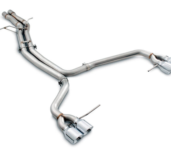 AWE Tuning Porsche Macan Touring Edition Exhaust System - Chrome Silver 102mm Tips