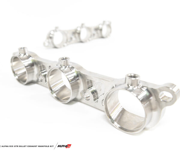AMS Performance 2009+ Nissan R35 GT-R Billet Exhaust Manifold Flange Kit