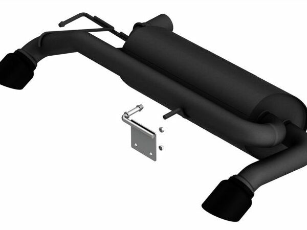 Borla 21-22 Ford Bronco 2.7L V6 4WD ATAK Axle Back Exhaust w/ Black Coated Tips