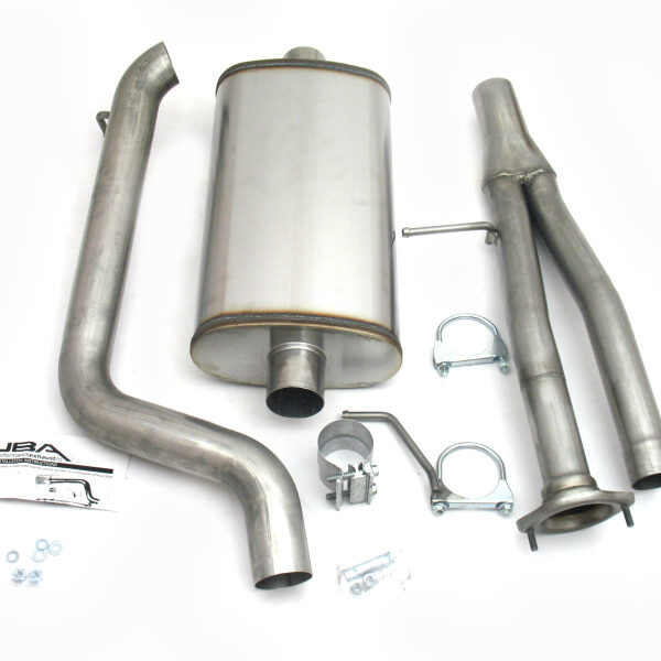 JBA 03-06 Hummer H2 6.0L 409SS Single Rear Exit Cat-Back Exhaust