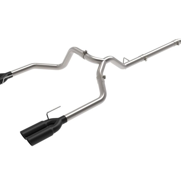 aFe 23-24 GM Trucks L6-3.0L (td) LZ0 Vulcan Series 3in 304 SS DPF-Back Exhaust System w/ Black Tip