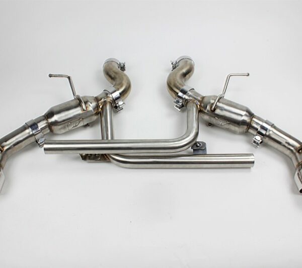 Mishimoto 2016+ Chevrolet Camaro SS Dual-Tip Pro Axle Back Exhaust w/ Polished Tips
