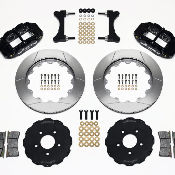 Wilwood Narrow Superlite 6R Front Hat Kit 14.00in Mitsubishi EVO VIII