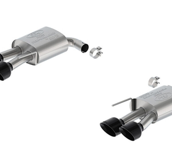 Ford Racing 2024 Mustang 5.0L Sport Non-Active Axle-Back w/Valance - Black Tip
