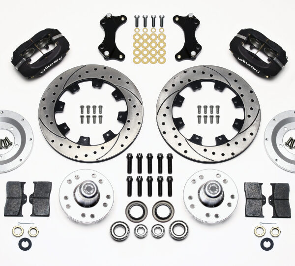 Wilwood Forged Dynalite Front Kit 12.19in Drilled WWE ProSpindle