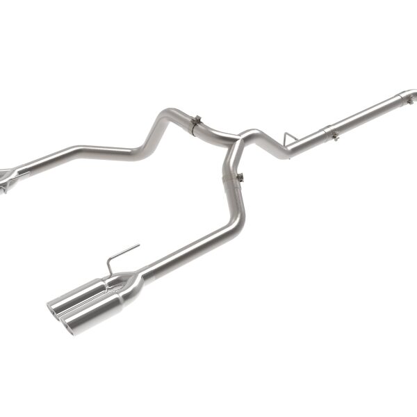 aFe GM Trucks 23-24 L6-3.0L (td) LZ0 Vulcan Series 3in 304 SS DPF-Back Exhaust System w/Polished Tip