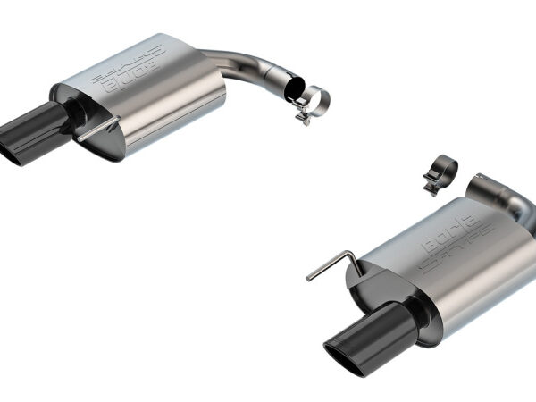 Borla 2024-2025 Ford Mustang Eco Boost 2.3L S-Type Axle Back Exhaust w/ Black Chrome Tips