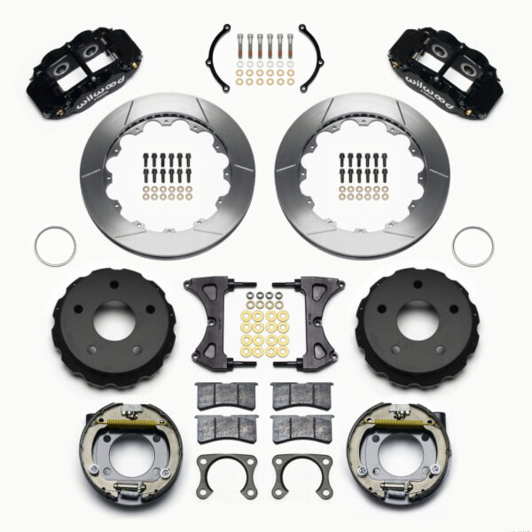 Wilwood Narrow Superlite 4R Rear P-Brk Kit 12.88in Big Ford New 2.38in Off Bronco 5 x 5.50