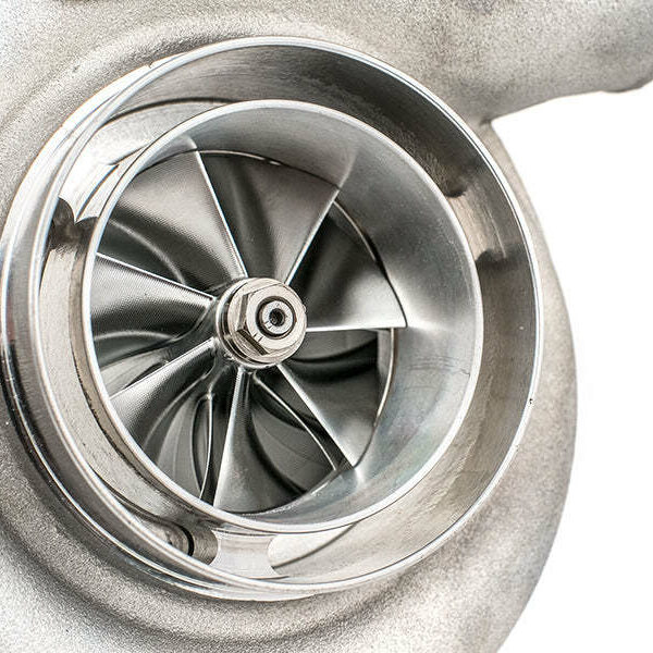 Forced Performance Subaru STi/WRX Black Turbo 84mm Black Housing Internal WG w/Oil Line (D/S Only)