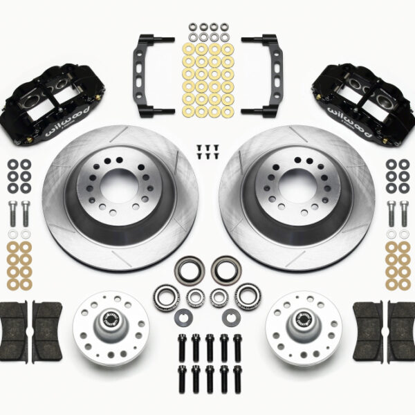 Wilwood Narrow Superlite 6R Front Hub & 1PC Rtr Kit 12.88in 74-80 Pinto/Mustang II Disc Spindle only