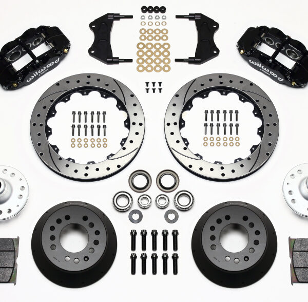 Wilwood Narrow Superlite 6R Front Hub Kit 12.88in Drilled WWE ProSpindle