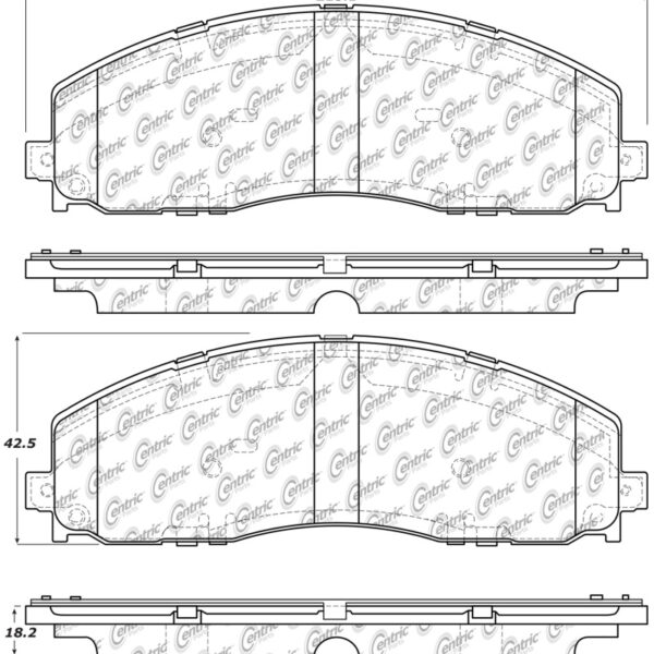 StopTech Ford 12-20 F-250/350 / 13-16 F-450 Front Truck & SUV Brake Pad