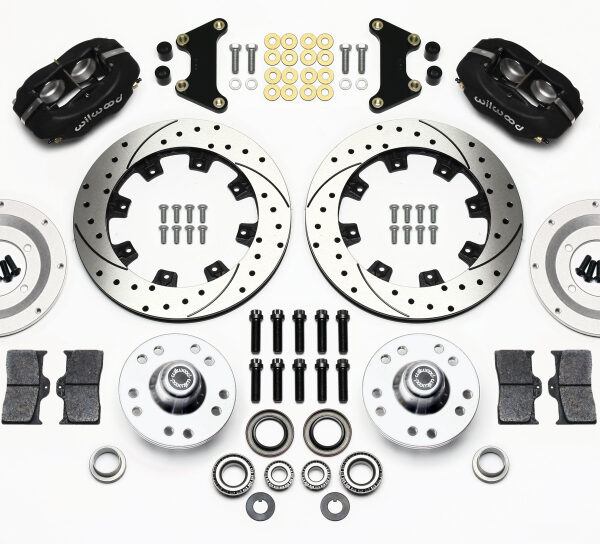 Wilwood Forged Dynalite Front Kit 12.19in Drilled 49-54 Chevy/53-62 Corvette (*Line Kit Needed*)