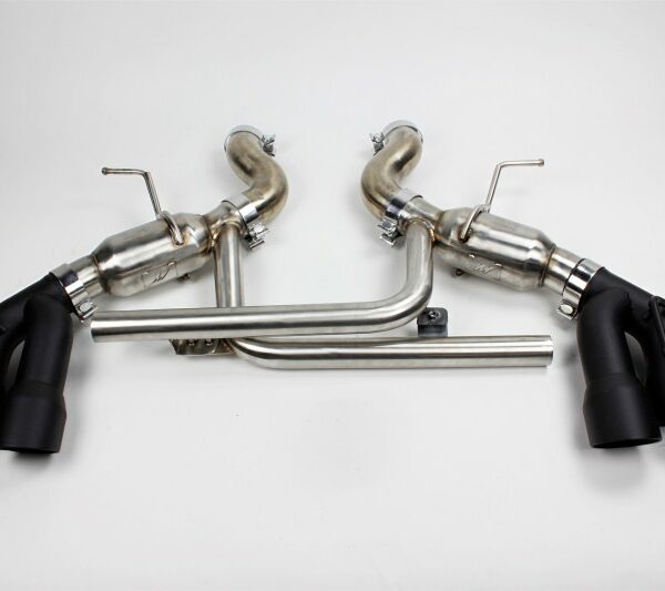 Mishimoto 2016+ Chevrolet Camaro SS Quad-Tip Pro Axle-Back Exhaust w/ Black Tips