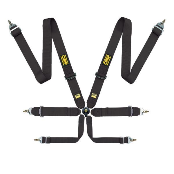 OMP First 3 Safety Harness Black