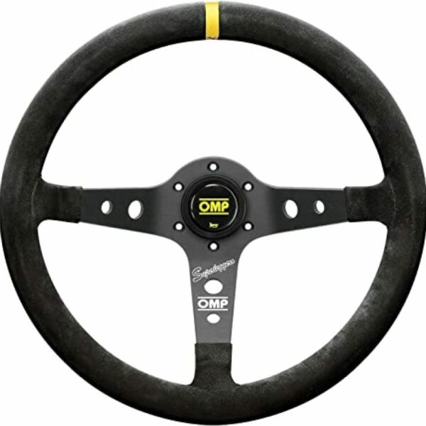 OMP Corsica SuperleggeroSuede Leather 350mm Diameter Steering Wheel Black