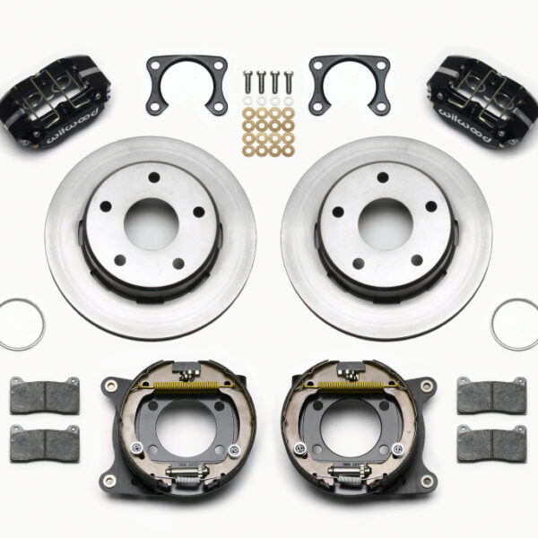 Wilwood Dynapro Lug Mount P/S Park Brake Kit Big Ford 2.00in Off Bronco 5 x 5.50