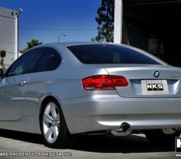 HKS 07-08 BMW 335i Coupe Only Legamax Hi-Power Dual SOS304 Ti-Tip Catback Exhaust