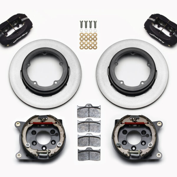 Wilwood Forged Dynalite P/S Park Brake Kit Strange Eng Floater 3.49in Offset
