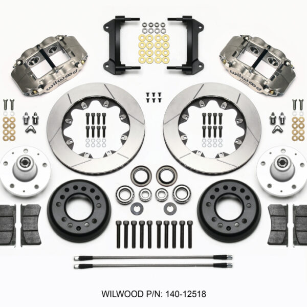 Wilwood Forged Superlite 4R ST BB Front Kit Road Race 82-92 Camaro//Firebird
