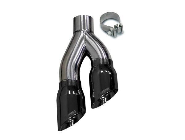 Corsa 19-24 Ram 1500 5.7L Crew Cab w/57in or 76in Bed Cat-Back Single Side Exit 4in PolishedDual Tip