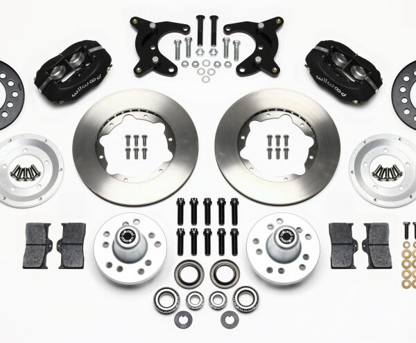 Wilwood Forged Dynalite Front Kit 11.00in 65-72 CDP A Body - 10in Drum