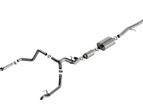 Borla 2024 Chevrolet/GMC 1500 ZR2 & AT4X 6.2L V8 4WD 4DR S-TYPE Catback Exhaust w/ Turndown Tips
