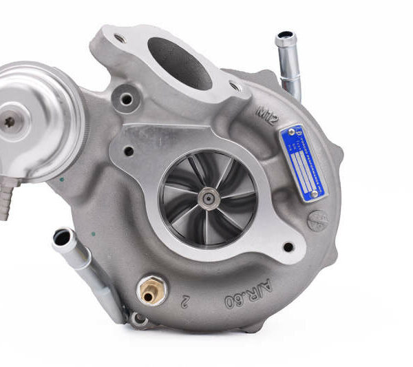 Forced Performance Subaru STi Blue Turbo 58mm Black Housing Internal MVI WG w/Oil Line (D/S Only)