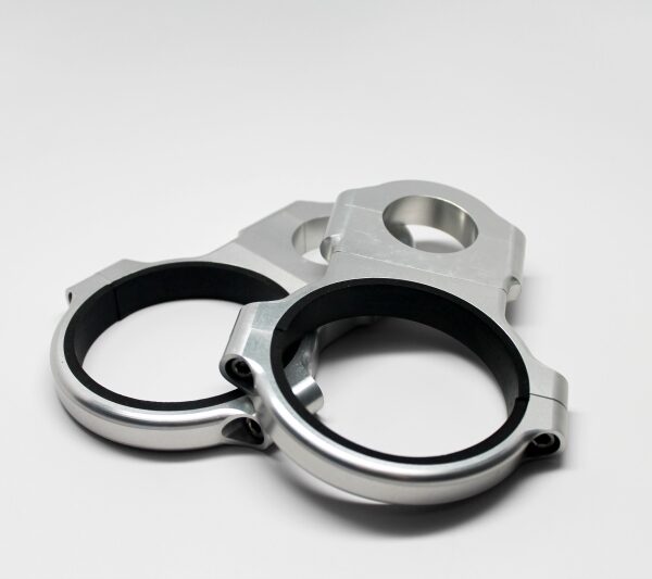 Fuelab Cage Mount Fuel Pump Billet Bracket Set - (2) Brackets for Each Pump