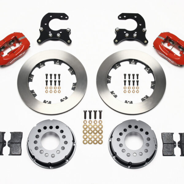 Wilwood Forged Dynalite P/S Rear Kit Red Small Ford 2.66in Offset