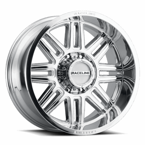 Raceline 948C Split 17x8.5in / 6x135 BP / 18mm Offset / 87.1mm Bore - Chrome Wheel