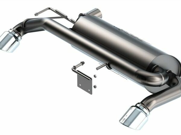 Borla 21-22 Ford Bronco 2.7L V6 4WD ATAK Axle Back Exhaust w/ Bright Chrome Tips
