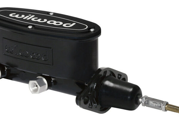 Wilwood High Volume Tandem M/C - 7/8in Bore Black-W/Pushrod - Early Mustang
