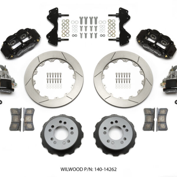 Wilwood Narrow Superlite 4R / MC4 Rear Kit 12.88 Currie Pro-Tour Unit Bearing Floater